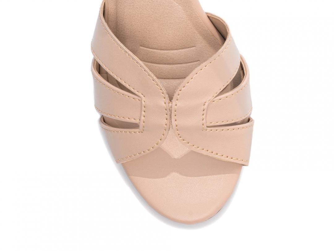 Sandália Feminina Salto Quadrado Napa Rose - Imagem 9