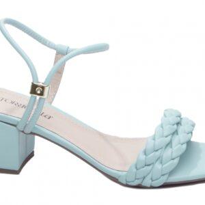 Sandália Feminina Napa Azul