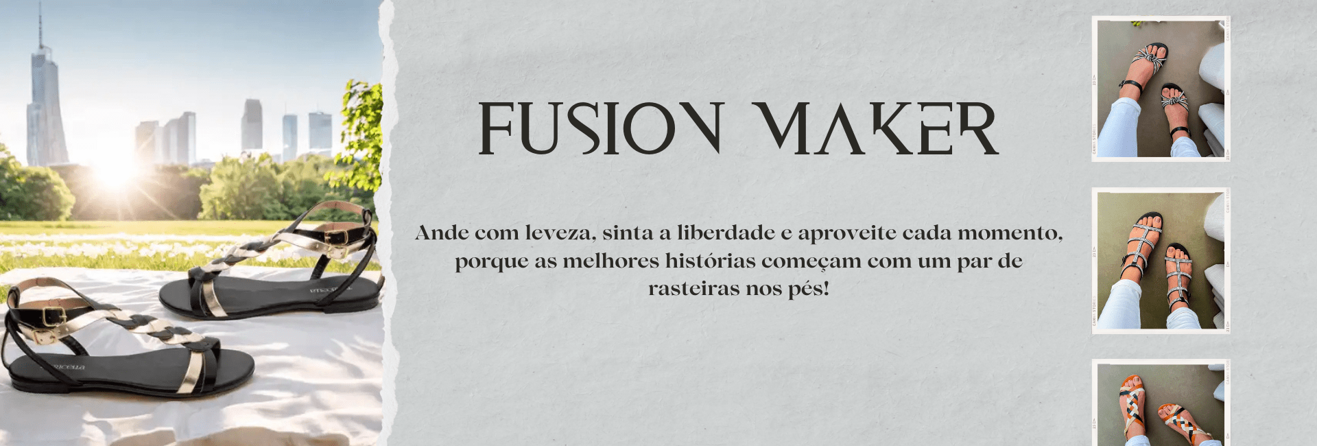 Website Homepage Fashion Collage Banner